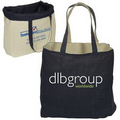 Reversible Jute/Cotton Tote Bag